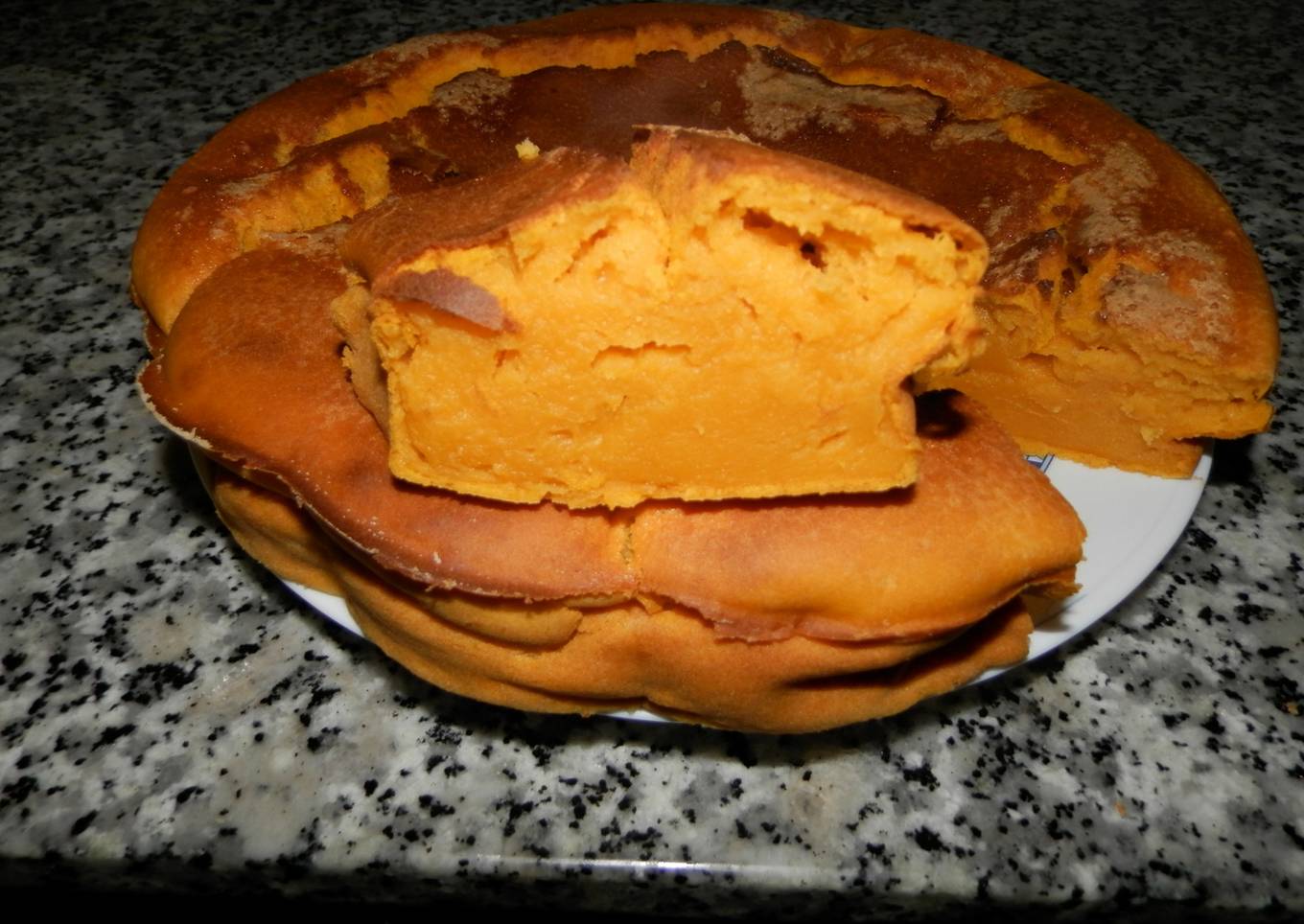 Bizcocho fácil de calabaza y zanahoria<br />