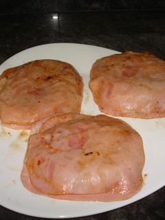 Una foto de Hamburguesa de pavo a los dos quesos