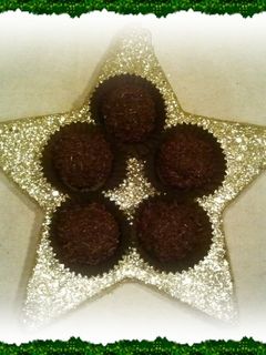 Una foto de Trufas de chocolate con mascarpone