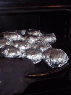 Una foto de Batatas dulzonas a las brasas