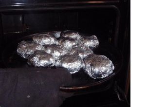 Una foto de Batatas dulzonas a las brasas