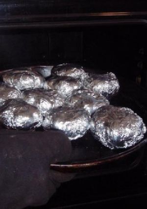 Una foto de Batatas dulzonas a las brasas