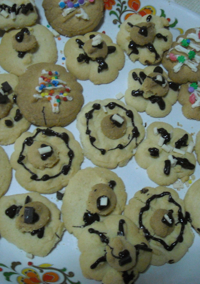 Una foto de Galletitas navideñas en manga