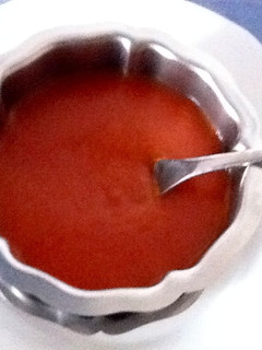 Una foto de Salsa de pimientos y tomate