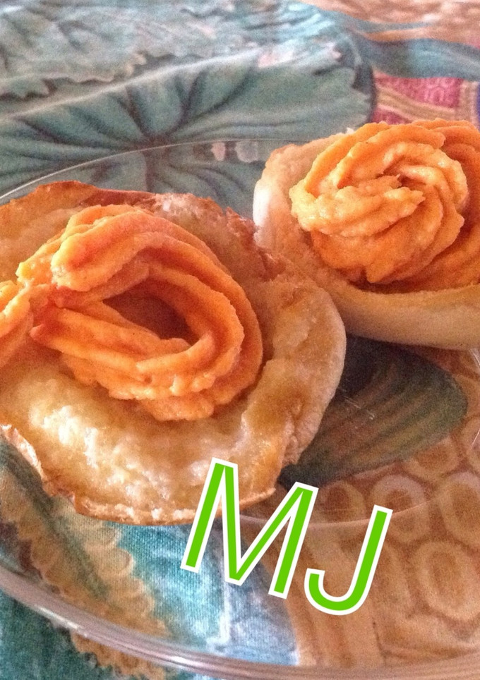 Una foto de Crema de batata