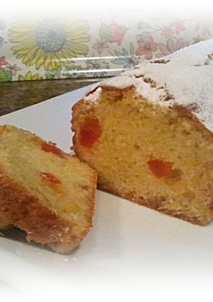 Una foto de Plum cake tutifruti