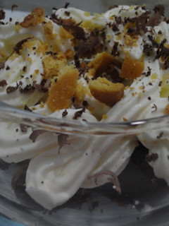 Una foto de Copa brownie