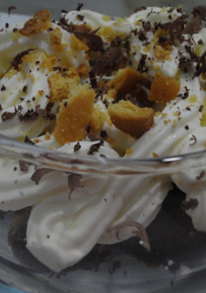 Una foto de Copa brownie
