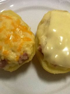 Una foto de Patata asada gratinada