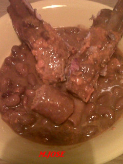 Una foto de Alubias rojas con costilla