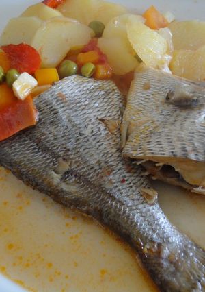 Una foto de Pargos a la gallega