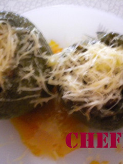 Una foto de Pimientos verdes rellenos de carne