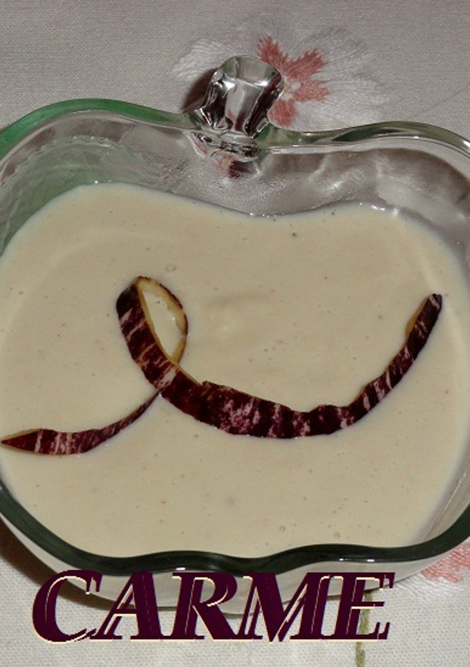 Una foto de Salsa suave de berenjena