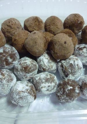 Una foto de Trufas de chocolate fáciles
