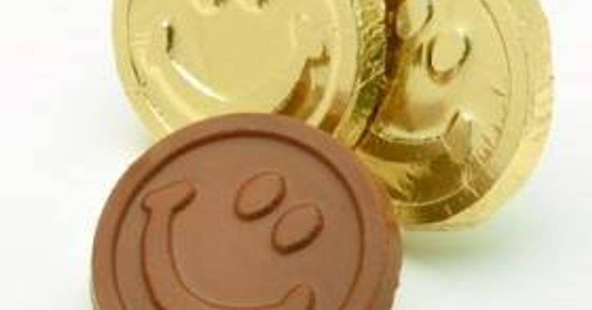 Moneda de Chocolate con Leche, Leche con Chocolate, Chocolate