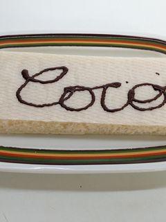 Una foto de Turrón de coco