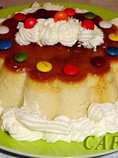 Una foto de Budín de coco fácil
