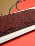 Turrón de chocolate con arroz inflado (rice krispies)