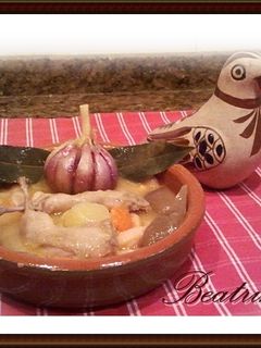 Una foto de Estofado de codorniz con setas