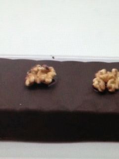 Una foto de Turrón de chocolate con nueces