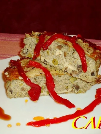 Receta Pastel de champiñones y trigueros  que Delicioso