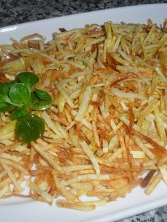 Una foto de Patatas paja caseras