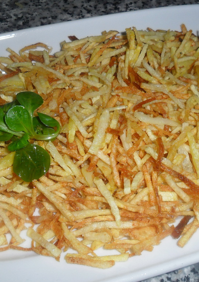 Una foto de Patatas paja caseras