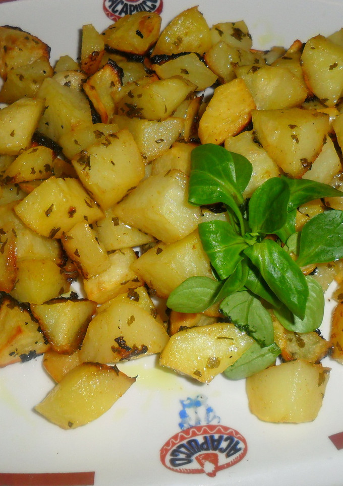 Una foto de Patatas a la mostaza