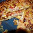 Quiche de cangrejo y puerros