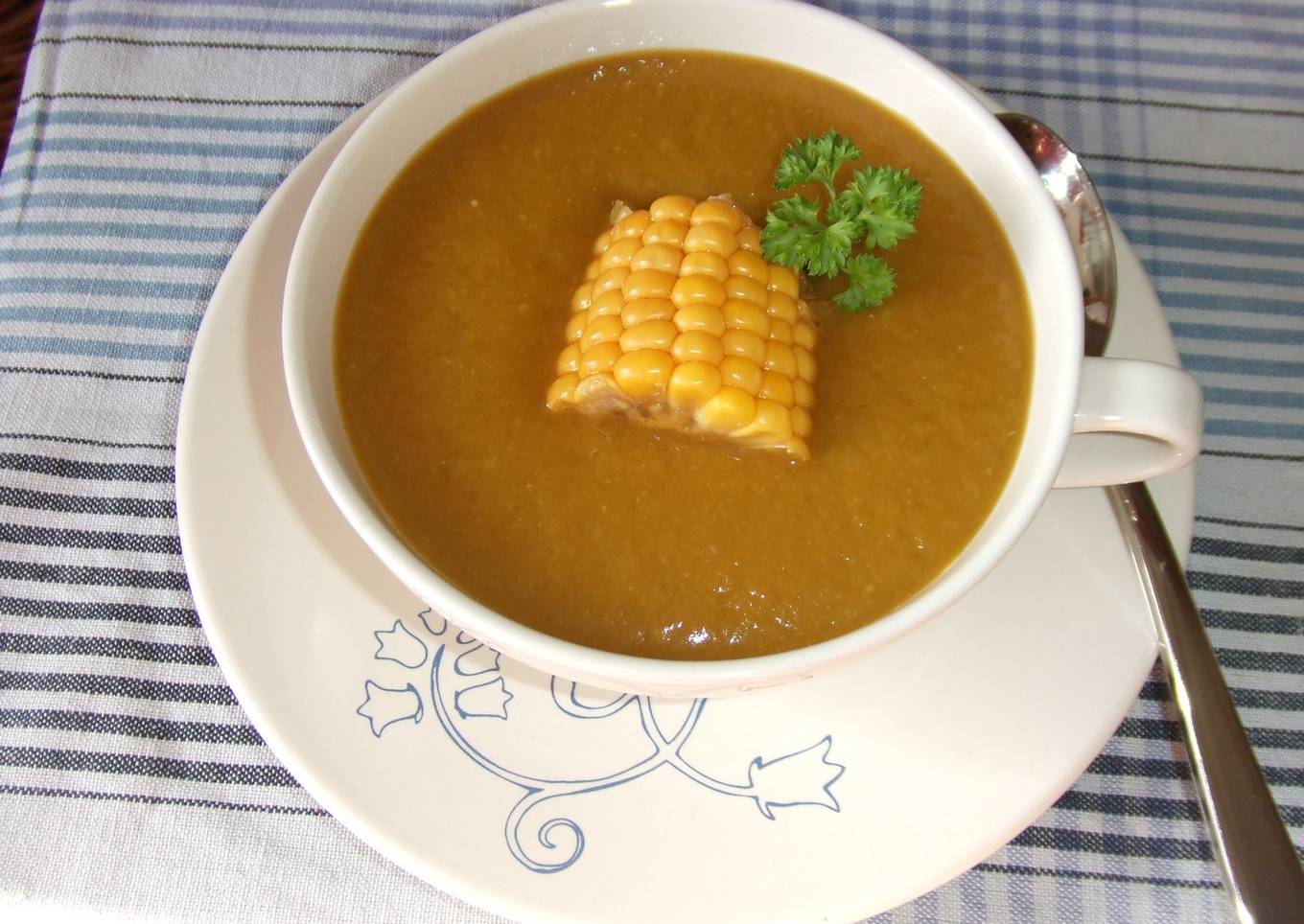 Sopa crema de verduras<br />