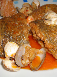 Foto principal de Sargos con salsa de langostinos