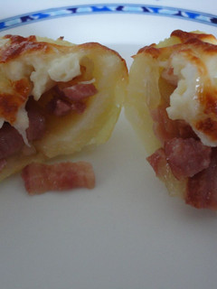 Una foto de Patatas rellenas de bacon