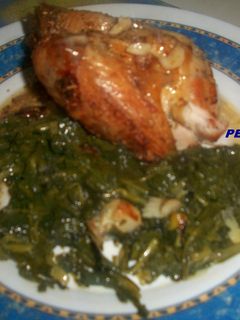 Una foto de Pechuga de pollo asada al Albariño