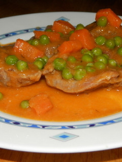 Una foto de Carrilleras en salsa
