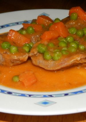 Una foto de Carrilleras en salsa