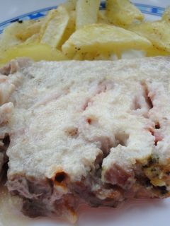Una foto de Librito de lomo, bacon y queso