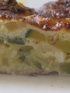 Una foto de Tortilla de zapallitos fácil