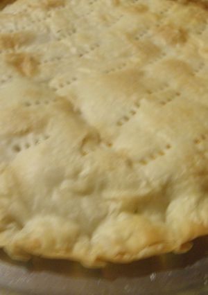 Una foto de Tarta de bacalao