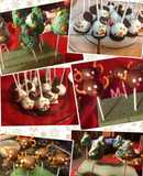 Cake pops navidad