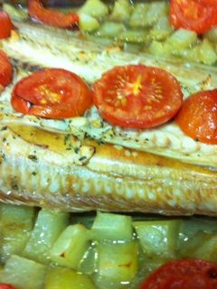 Una foto de Lenguado al horno