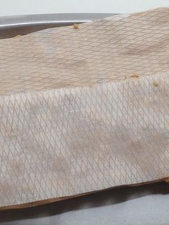 Una foto de Turrón duro con almendras