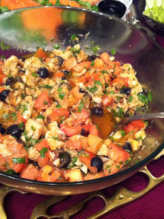Una foto de Ensalada caprese original