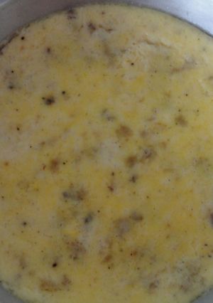 Una foto de Flan de pollo
