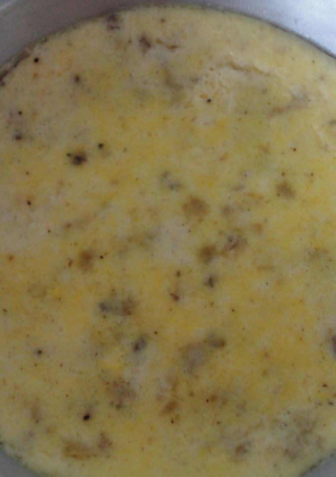 Una foto de Flan de pollo