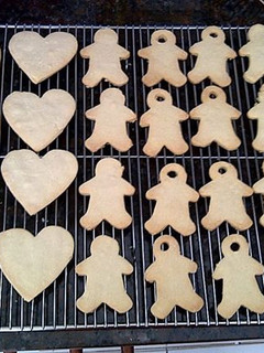 Una foto de Galletitas navideñas de jengibre y miel
