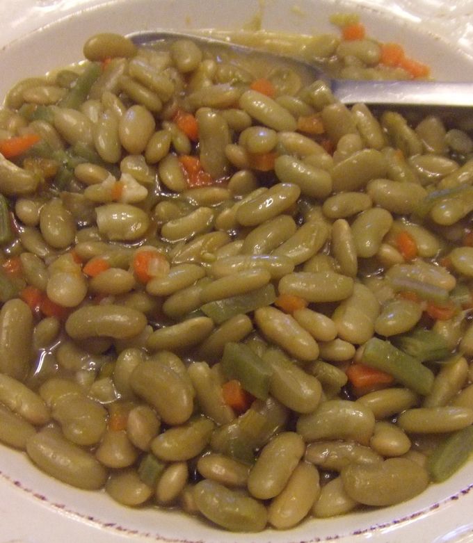 Foto principal de Judías verdinas guisadas con verduras