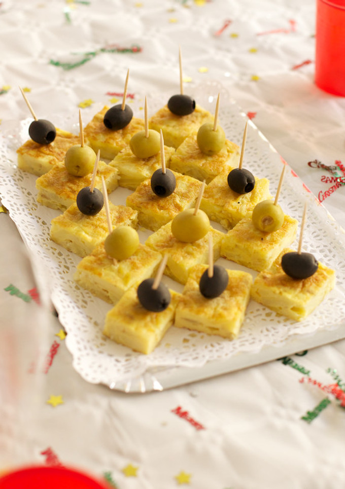 Una foto de Aperitivos de tortilla