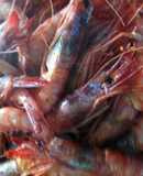 Gambas rojas a la plancha
