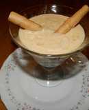 Copa de turrón de jijona, baileys y nata