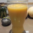 Batido smoothie de manzana, pera y naranja
